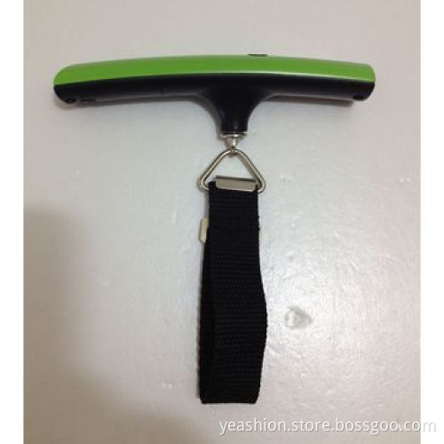Electronic travel/luggage tape scale, auto off, tare and low battery indication